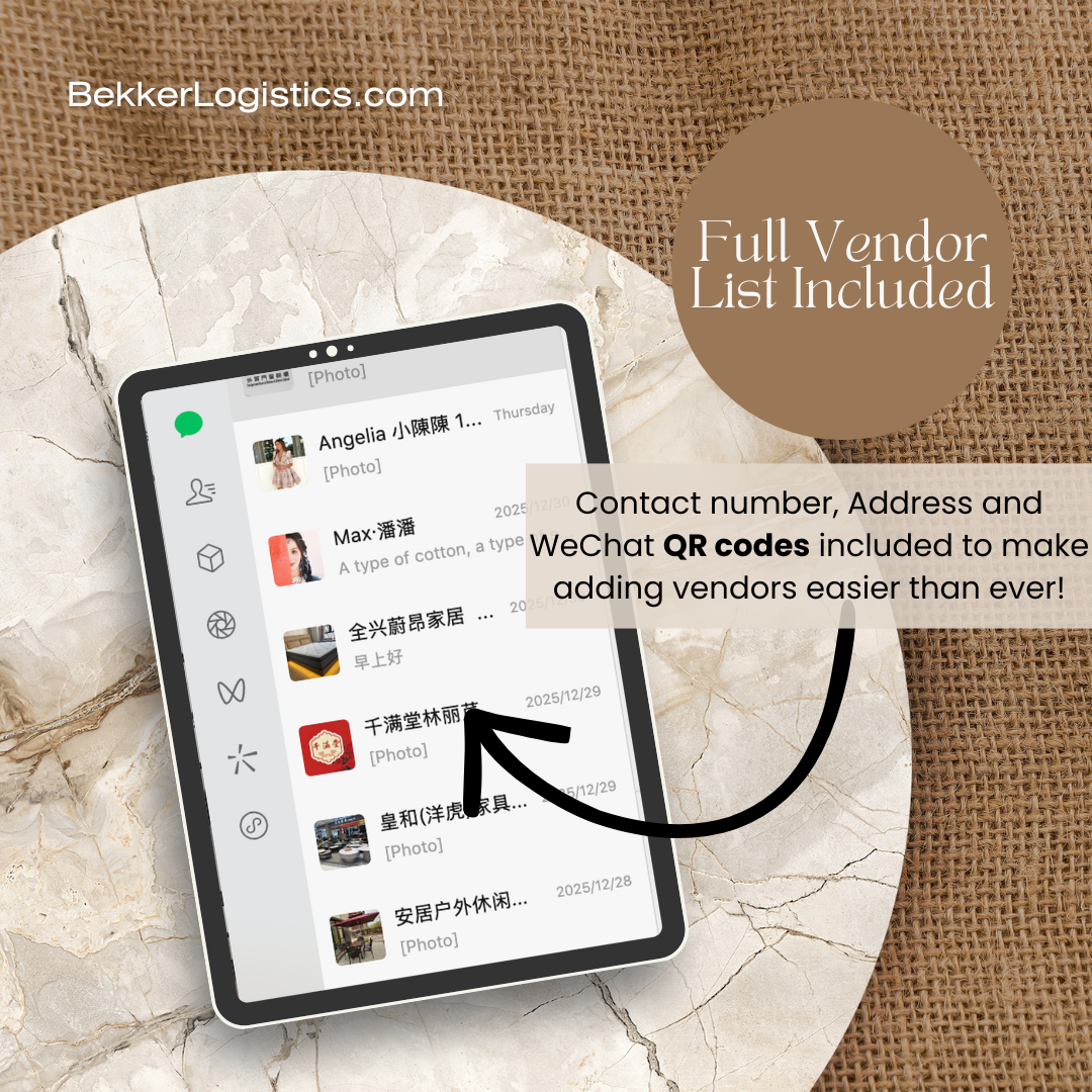 Foshan Furniture Sourcing & Shipping Guide (UPDATED) |Prices, Vendors and Shipping Explained | 3-Part Digital Guide